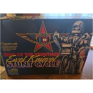 Evel Knievel Stunt Cycle King of the Stuntmen Playing Mantis 1998 Vintage 9501